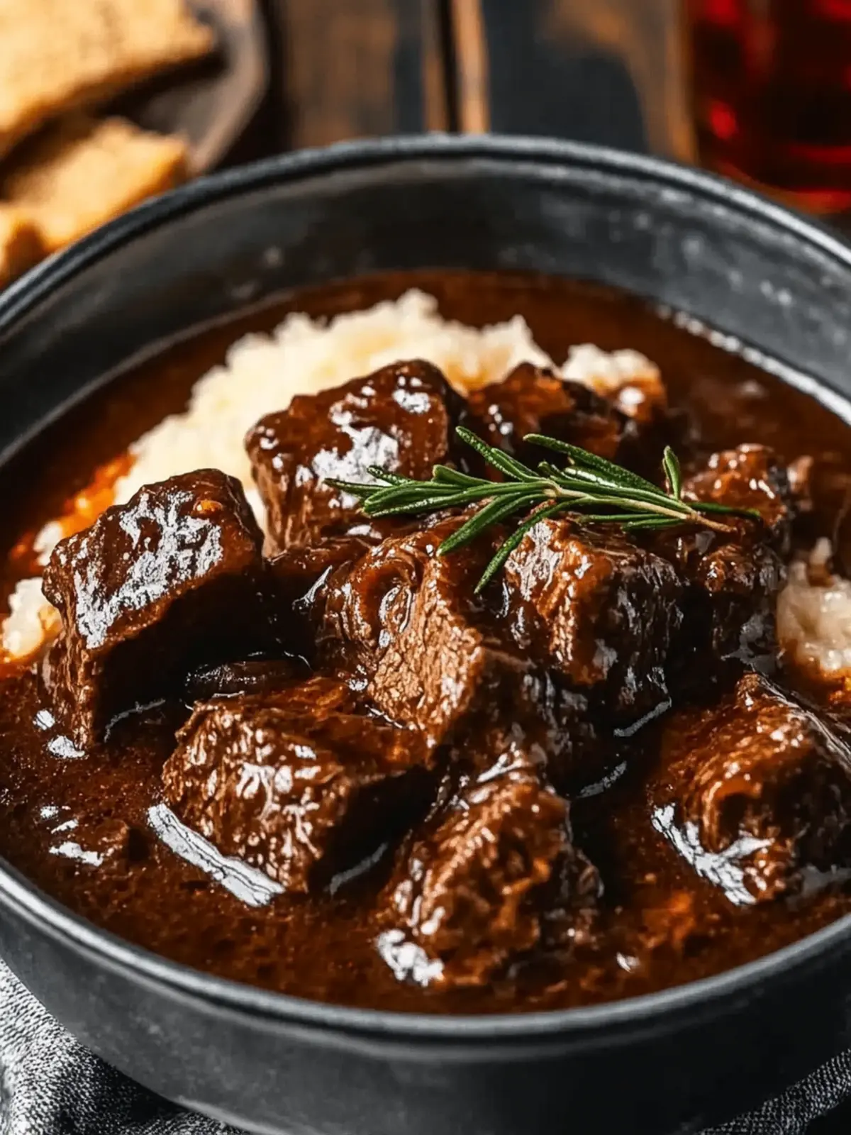 Slow Cooker Beef Manhattan