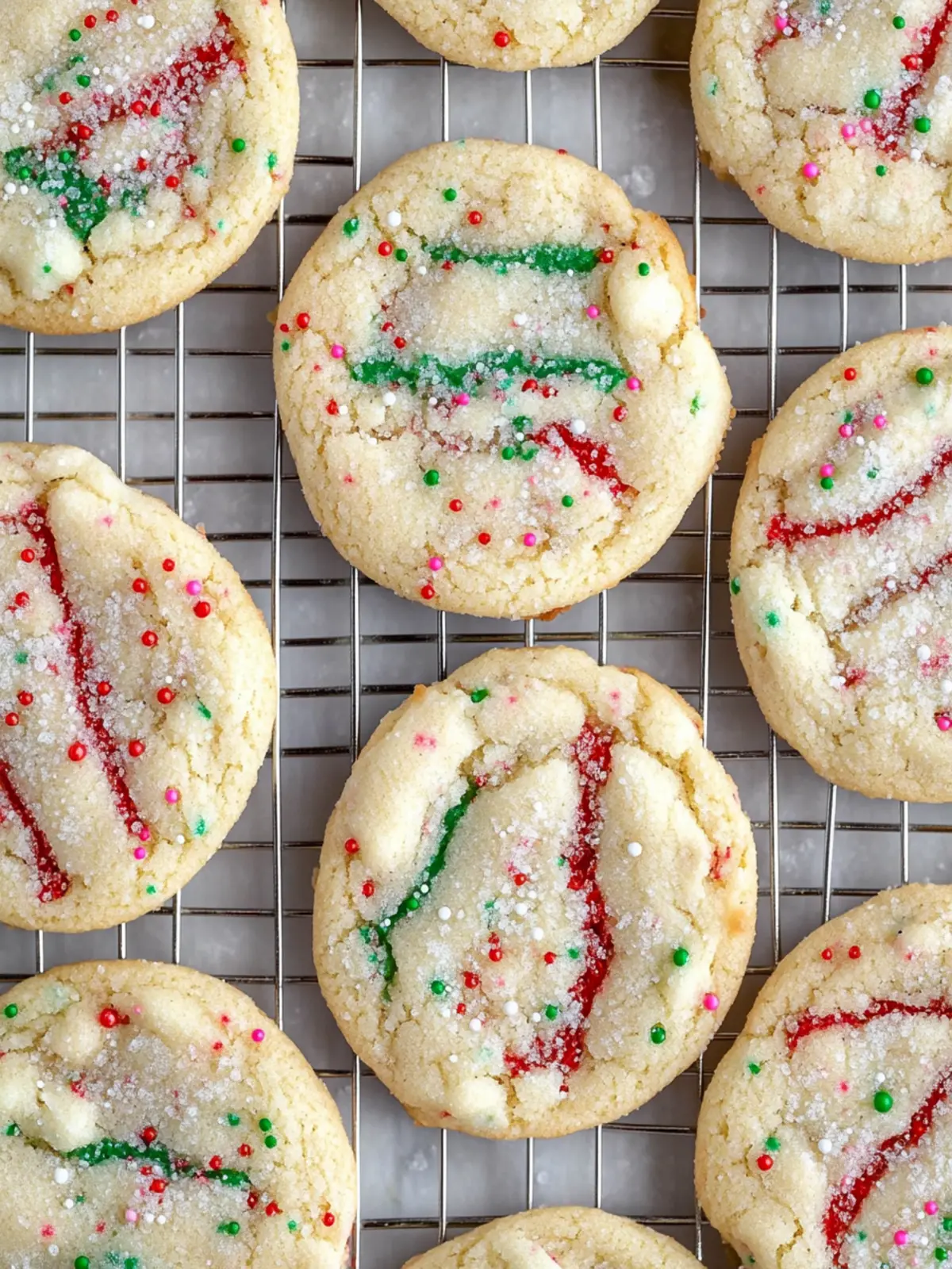 Christmas Sprinkle Sugar Cookies