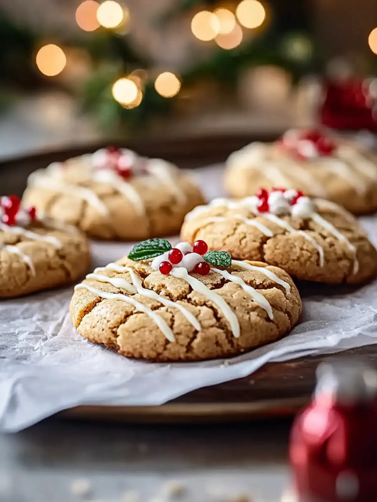 Maple White Chocolate Cookies