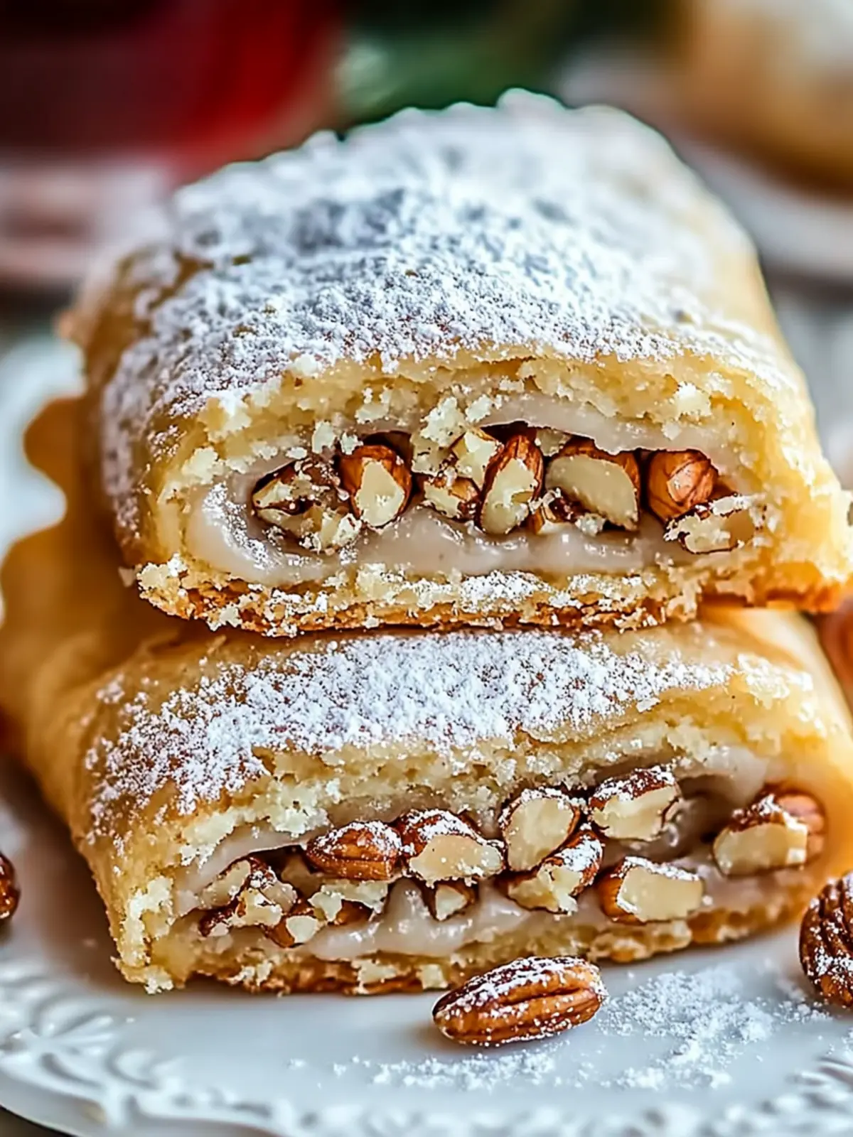 Italian Nut Roll Cookies
