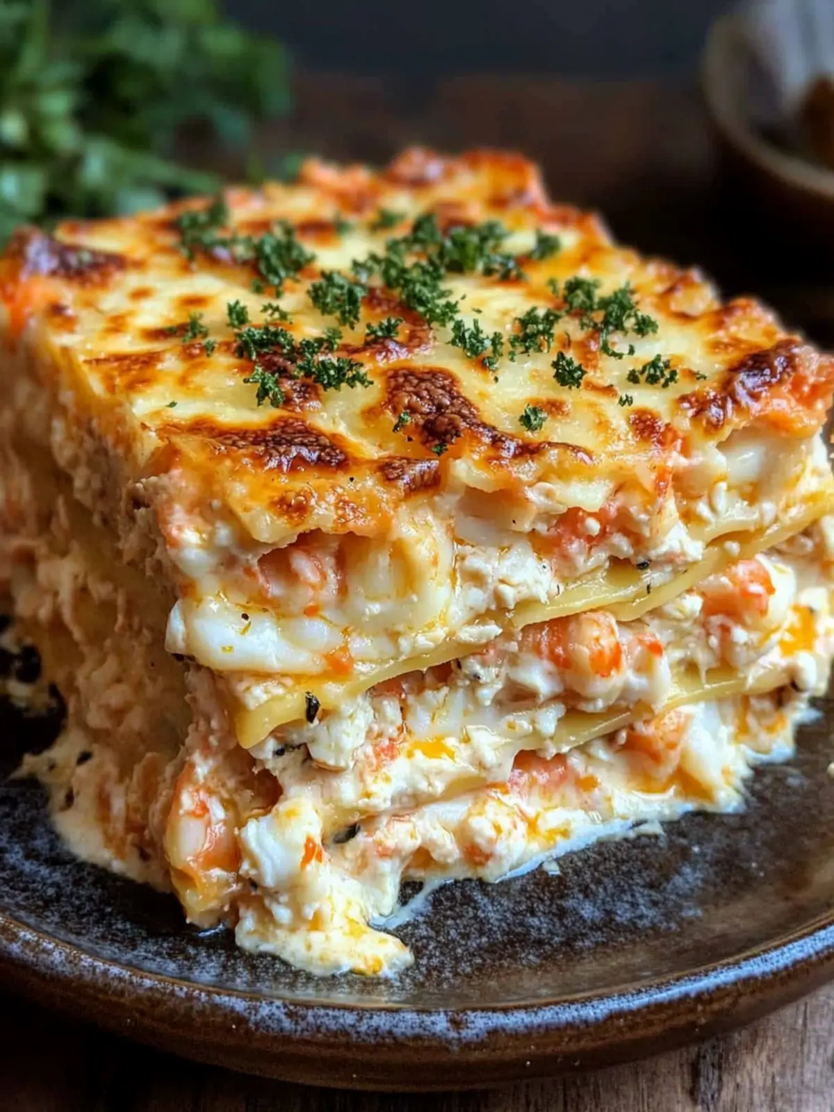 Shrimp Crab Lasagna