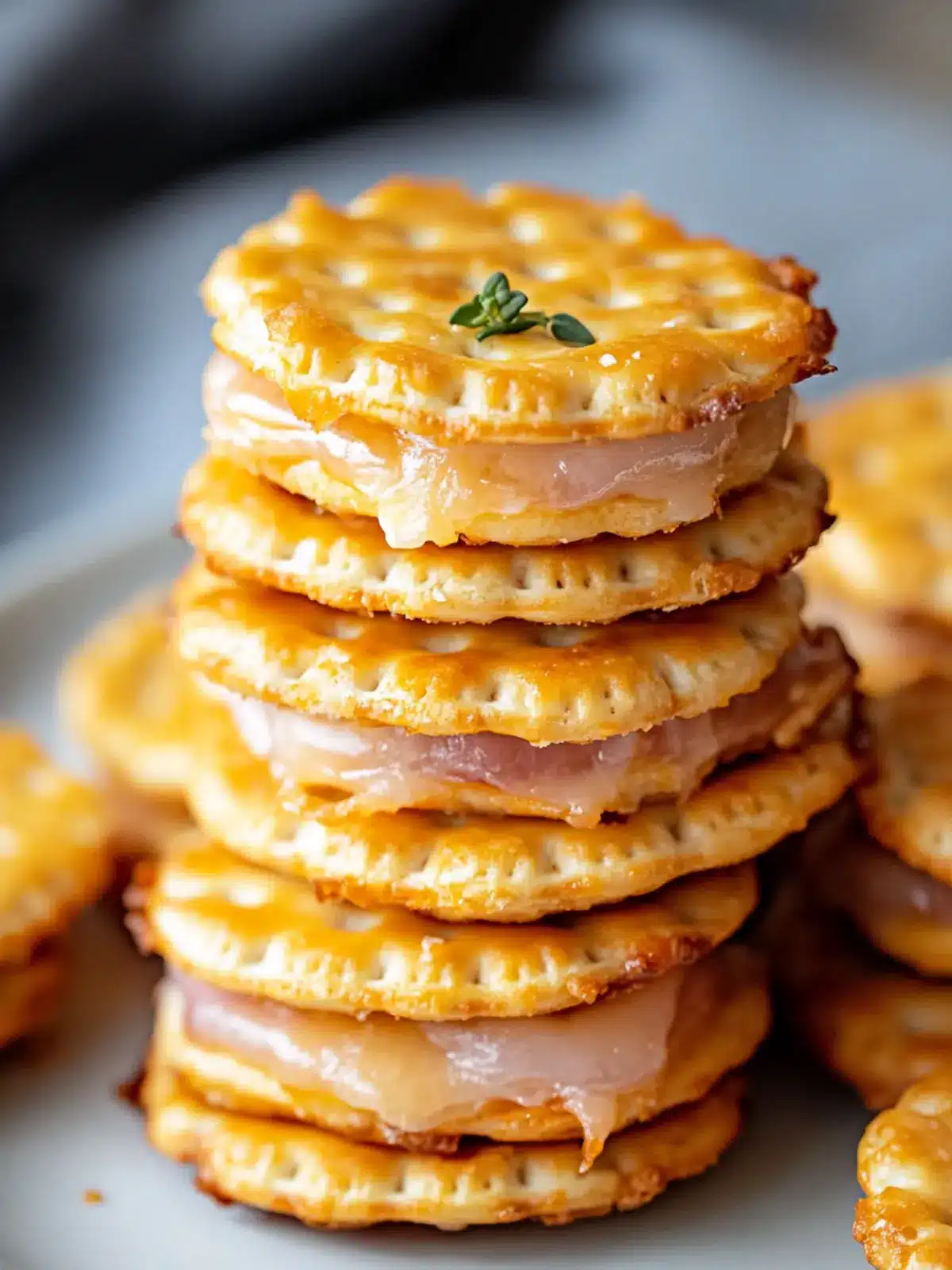 Ritz Cracker Party Sandwiches