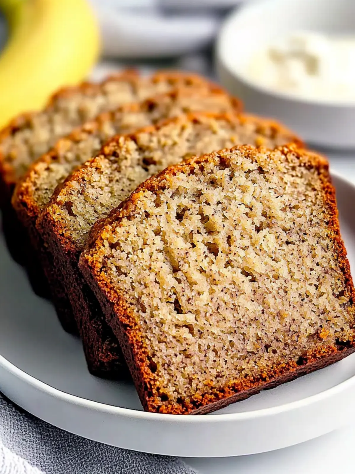 Banana Bread with Sour Cream