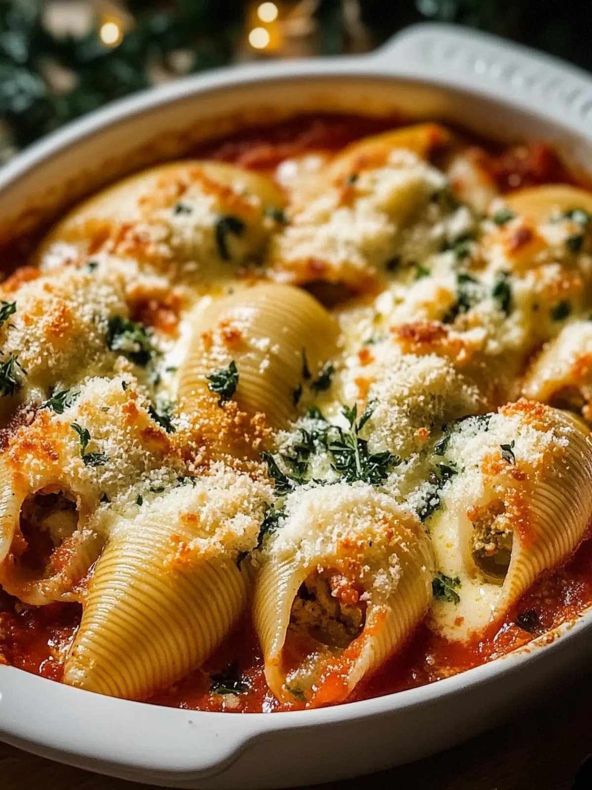 Christmas Stuffed Shells