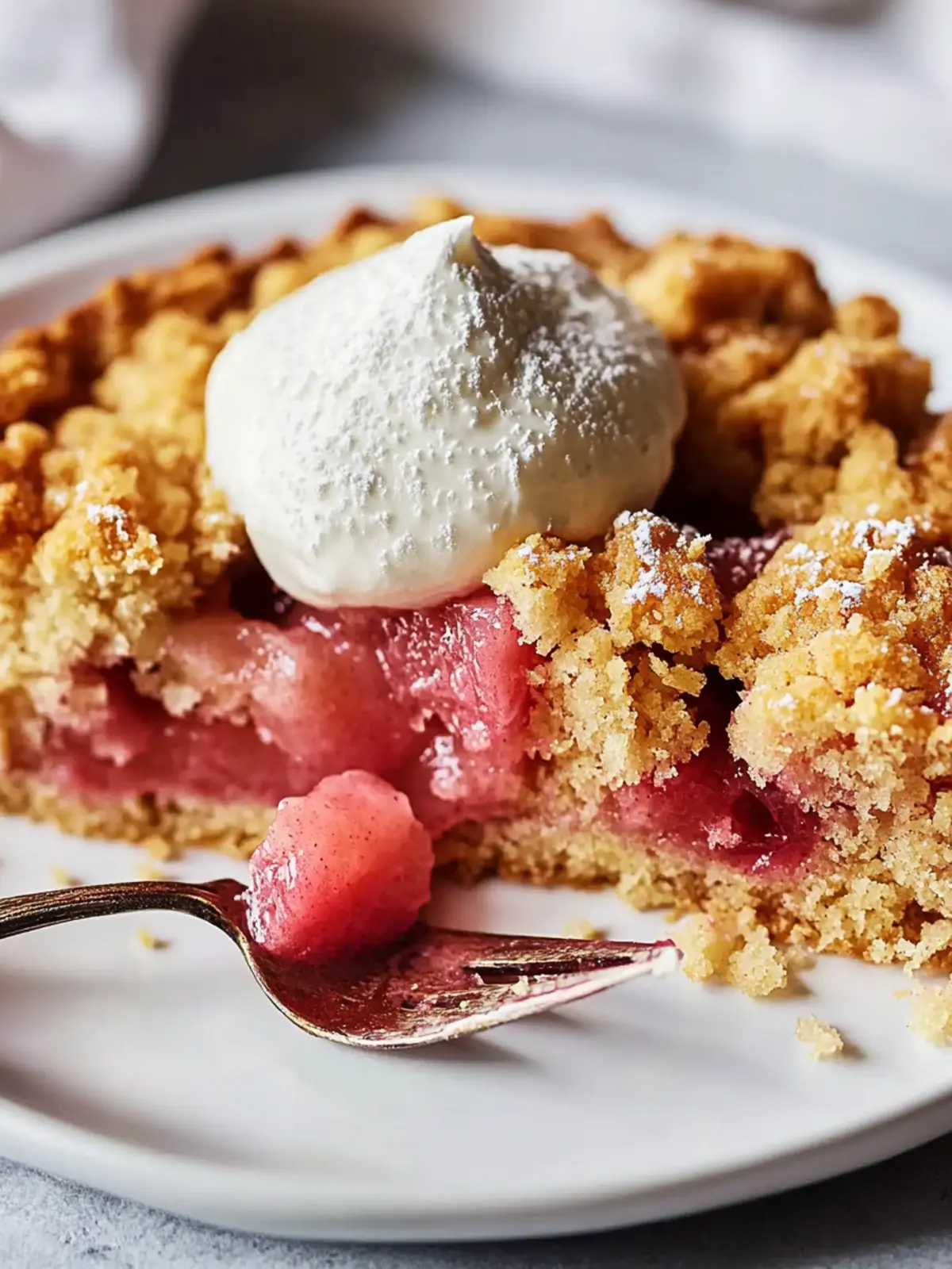 Rhubarb Dump Cake