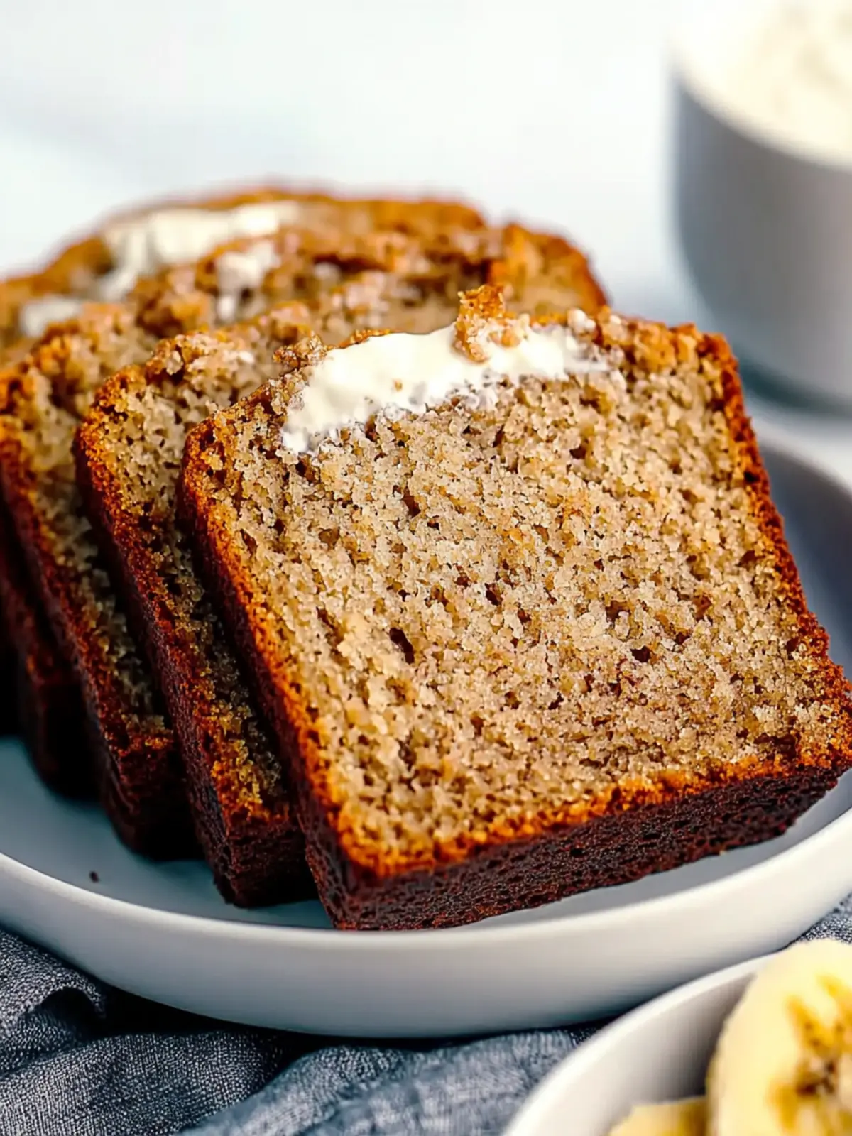 Banana Bread with Sour Cream