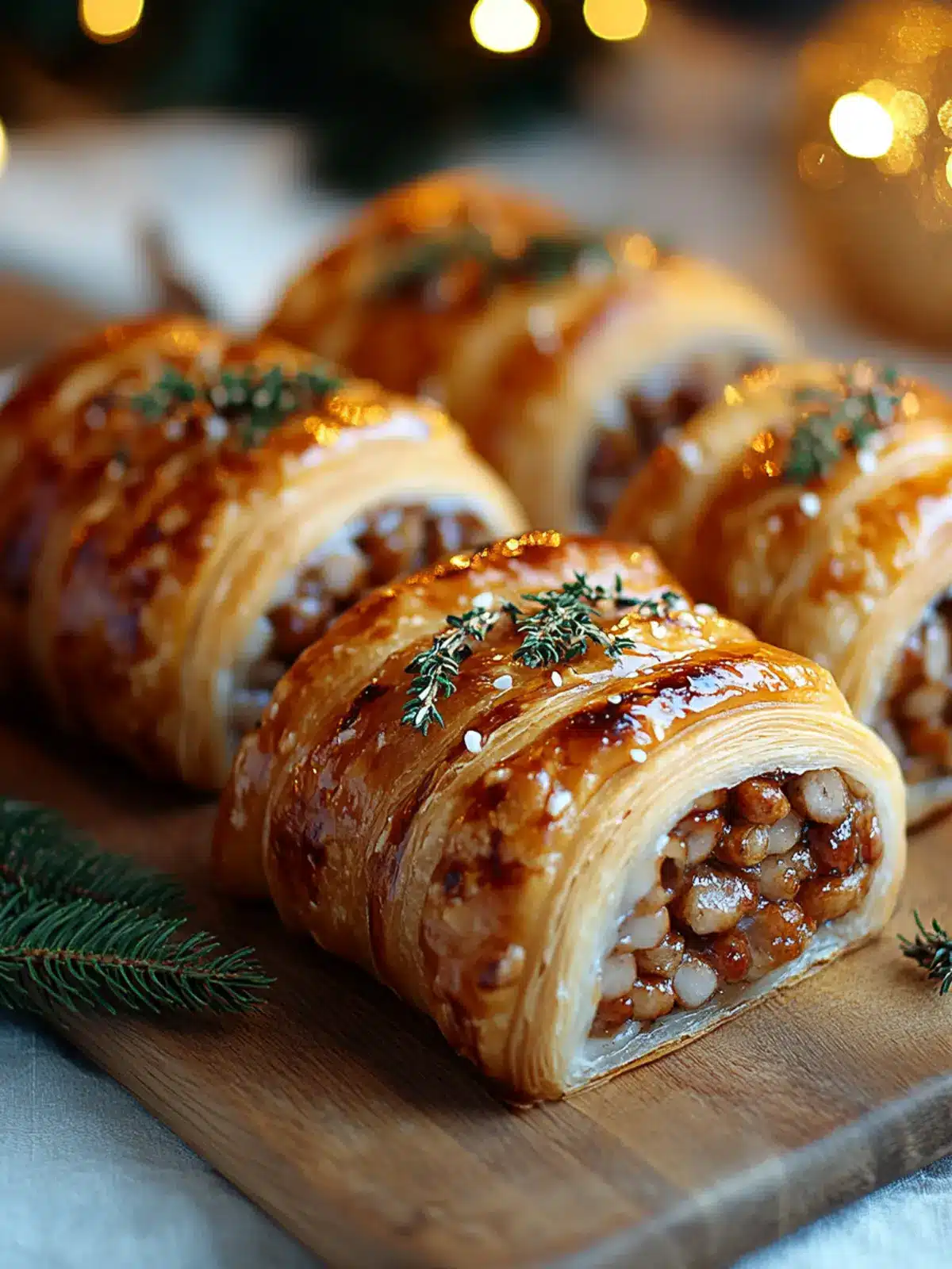 Christmas Sausage Rolls
