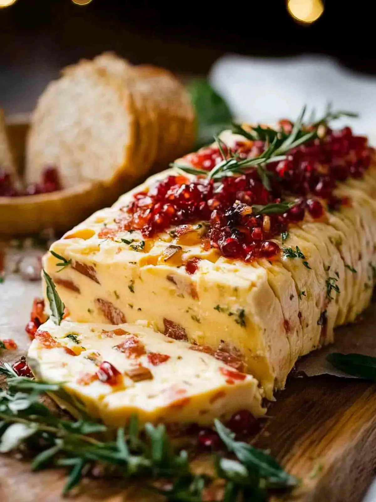 Italian Cheese Log