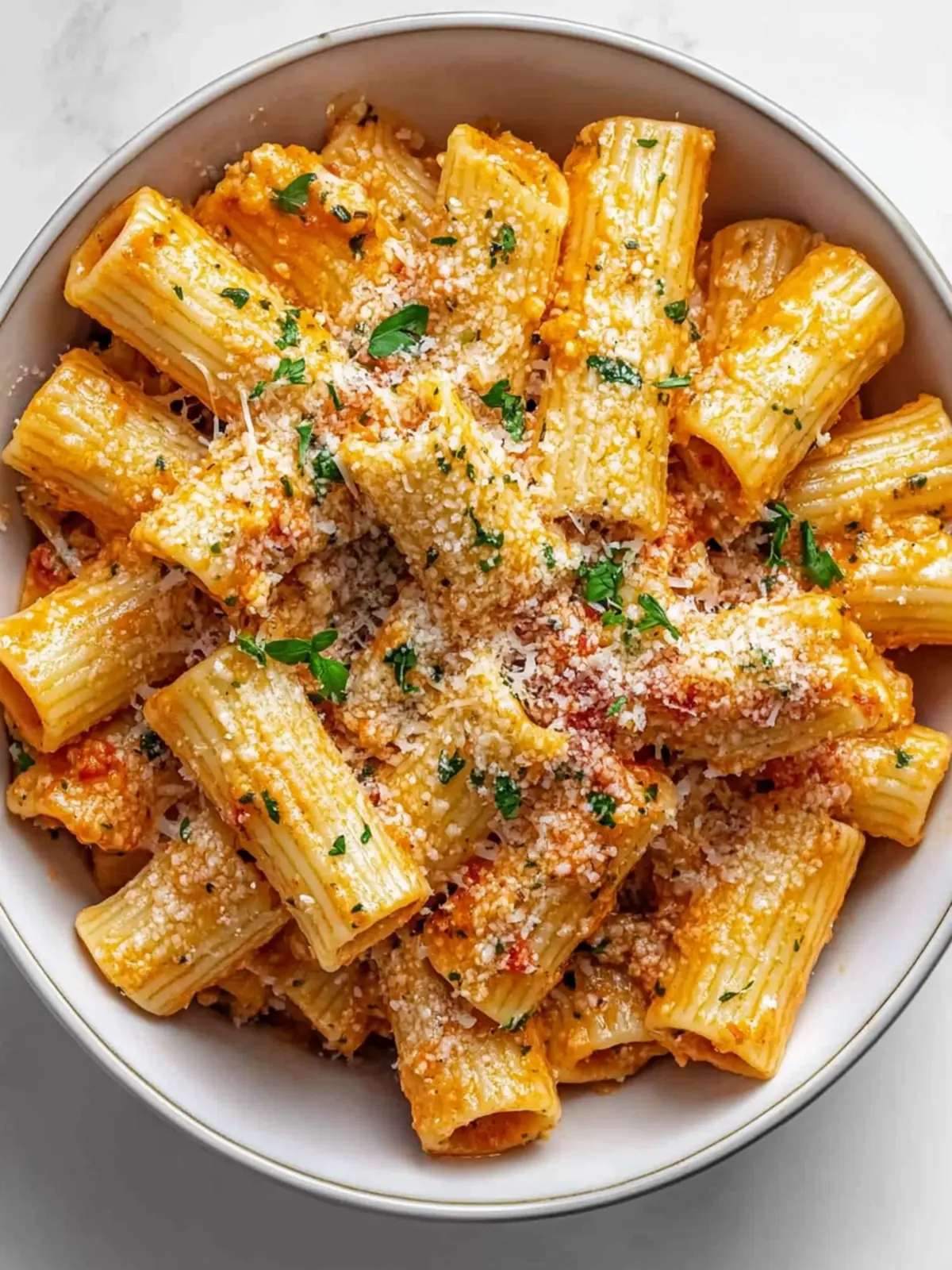 Cottage Cheese Rigatoni