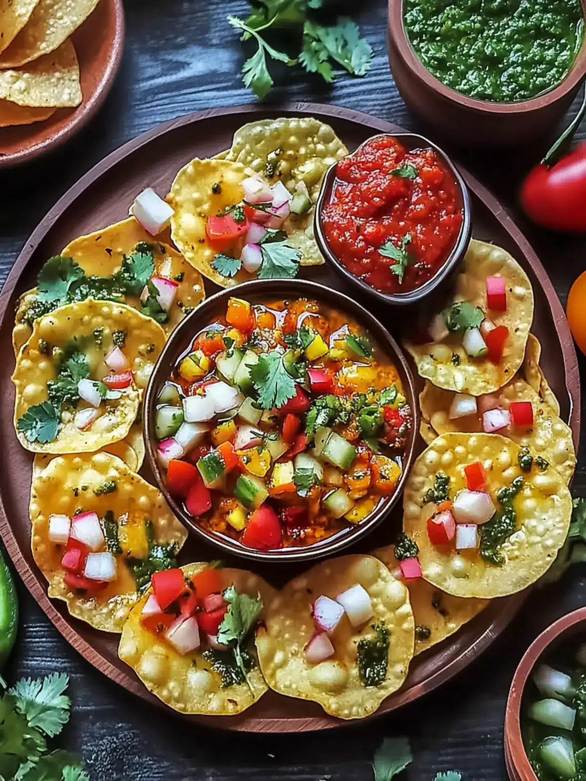 Masala Papad Platter