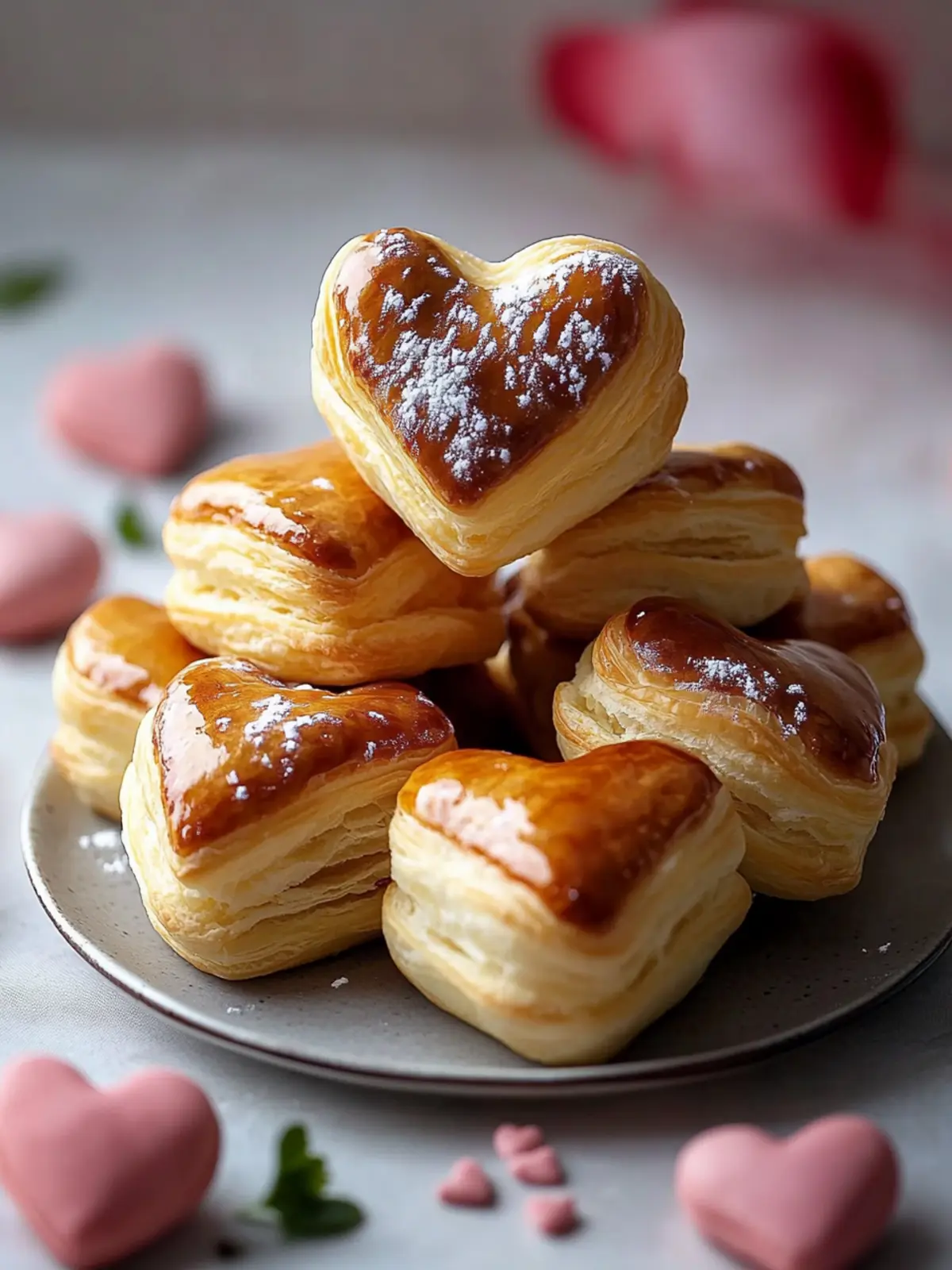 Puff Pastry Hearts
