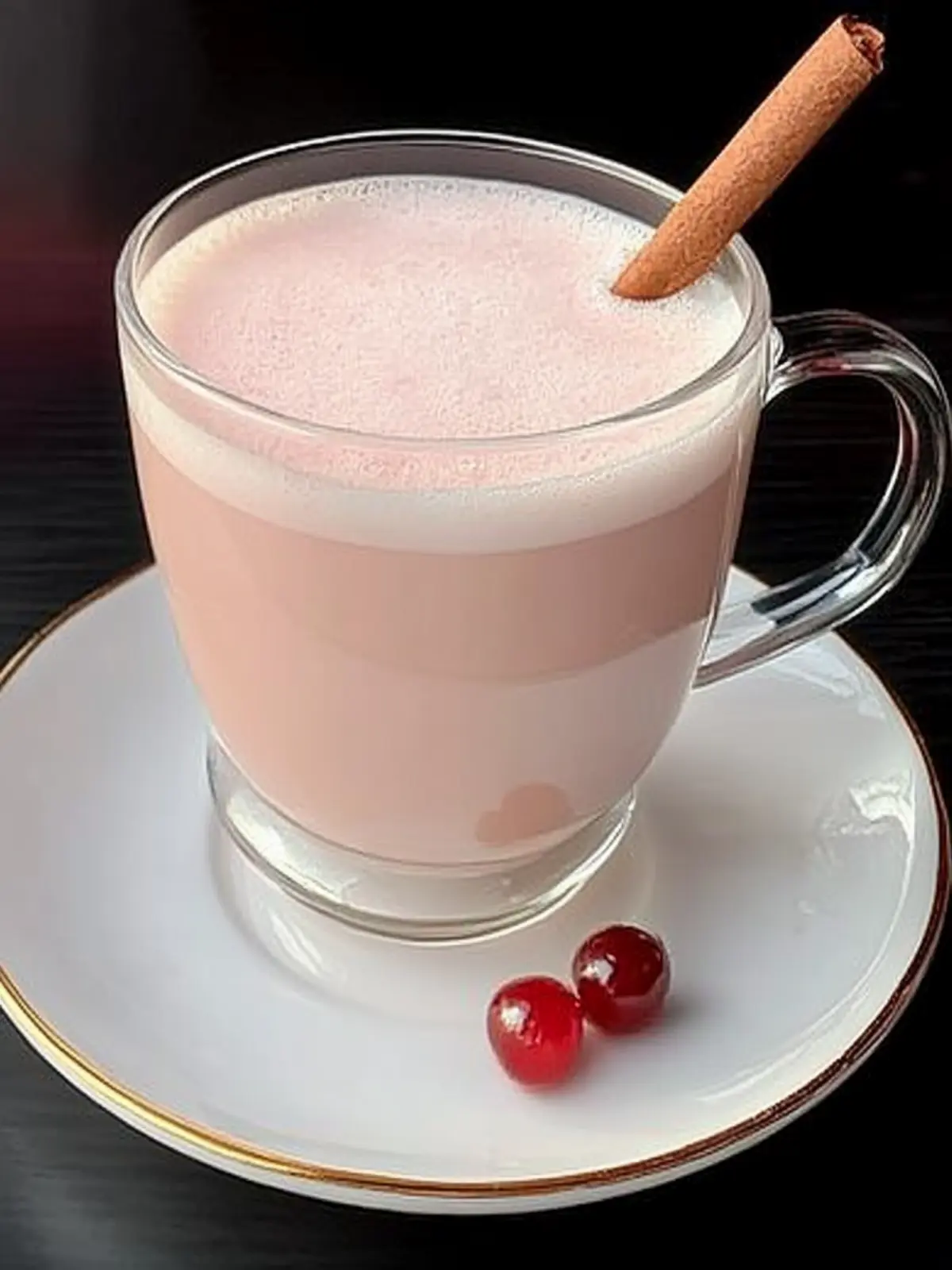 Cherry Earl Grey Milk Tea