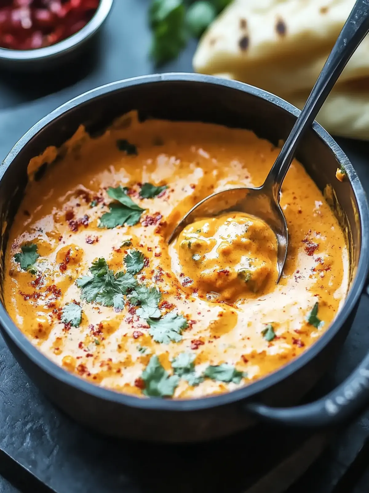 Spicy Pav Bhaji Fondue