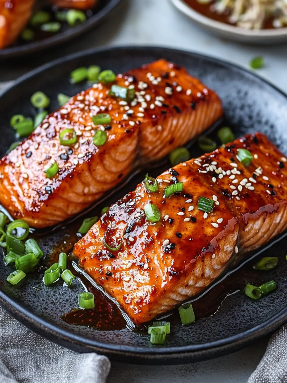 Korean Gochujang Salmon