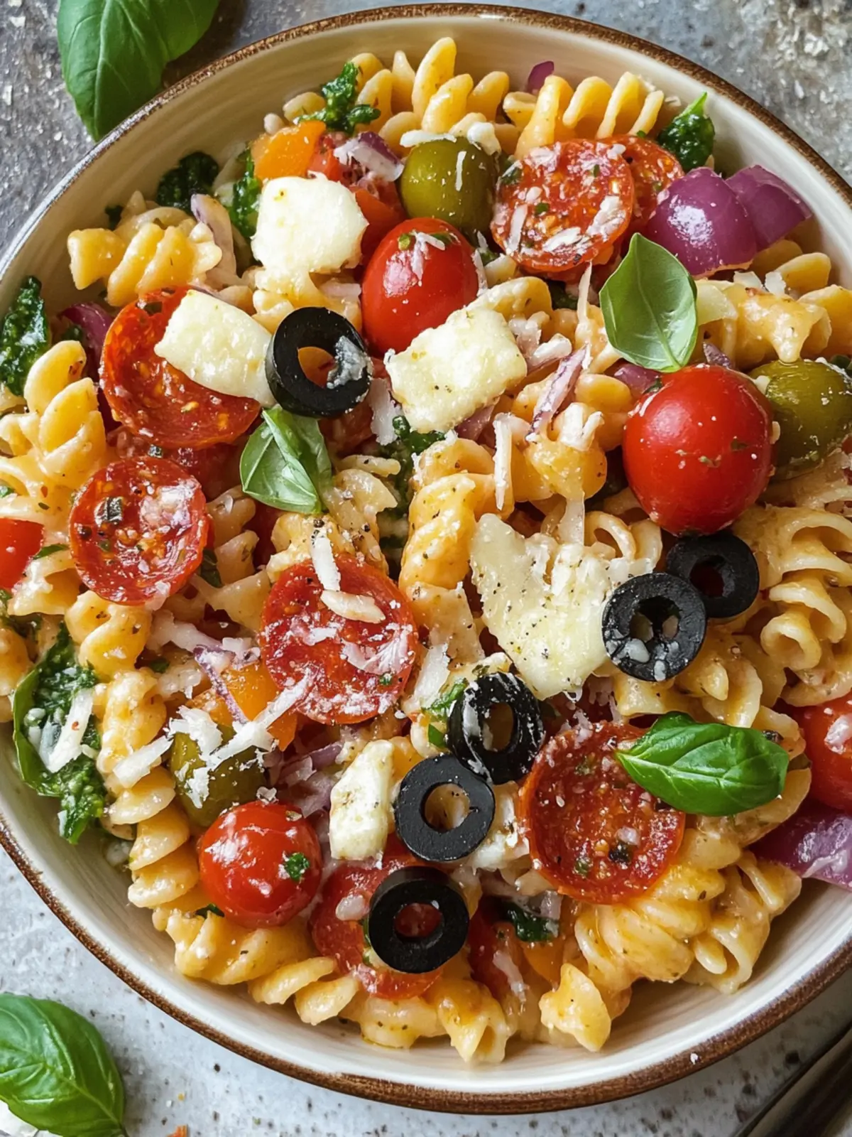 Pizza Pasta Salad