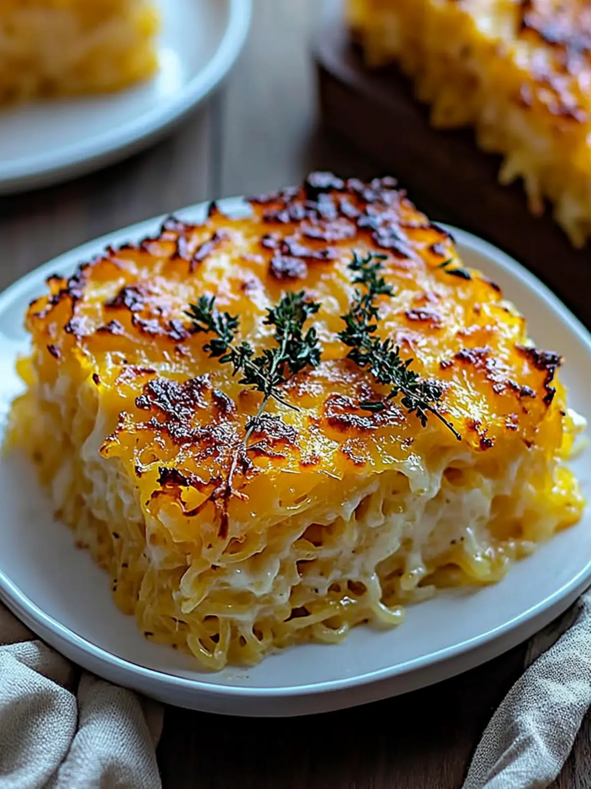 Spaghetti Squash Au Gratin