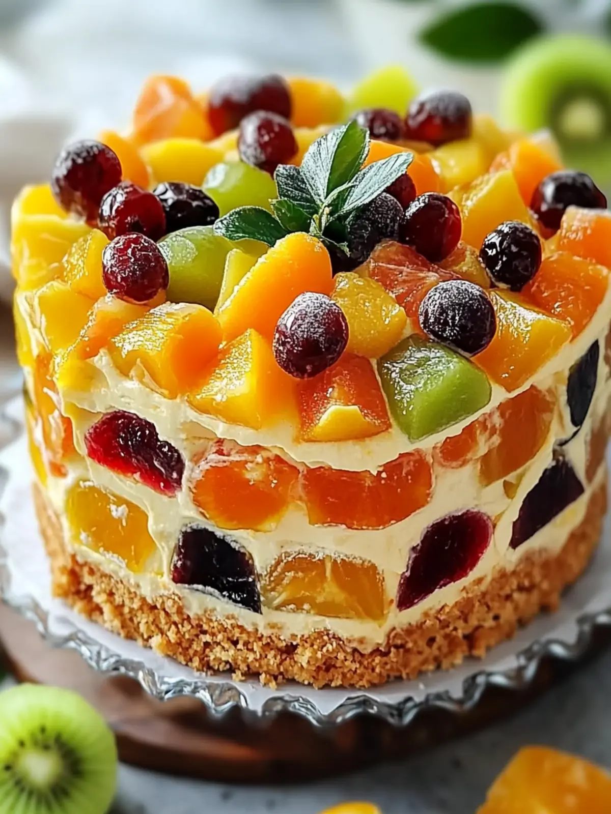 Tropical Twist Fruitcake