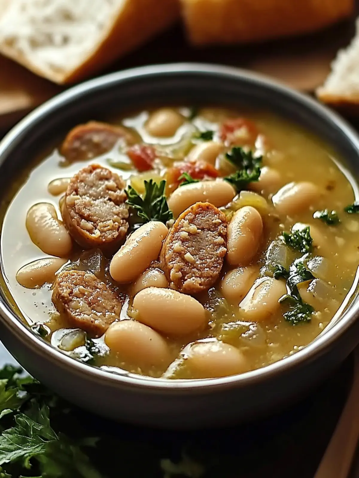 Sausage and White Bean Soup