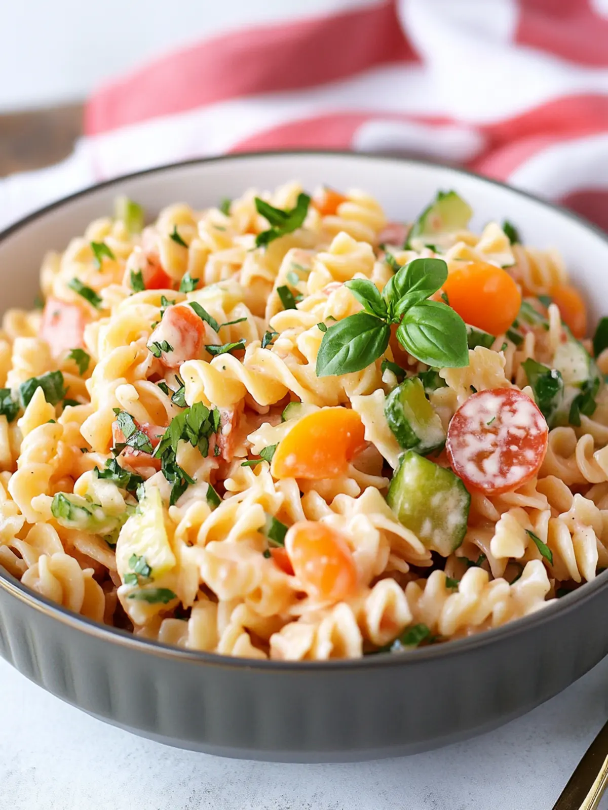 French Dressing Pasta Salad