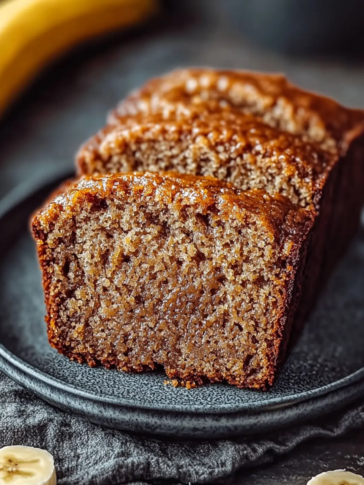 Moist Gingerbread Banana Bread