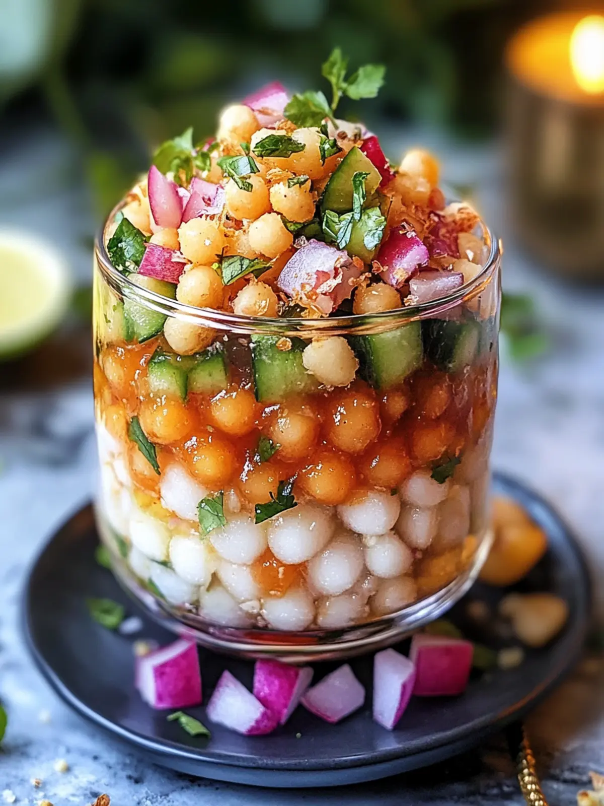 Sabudana Layer Chaat