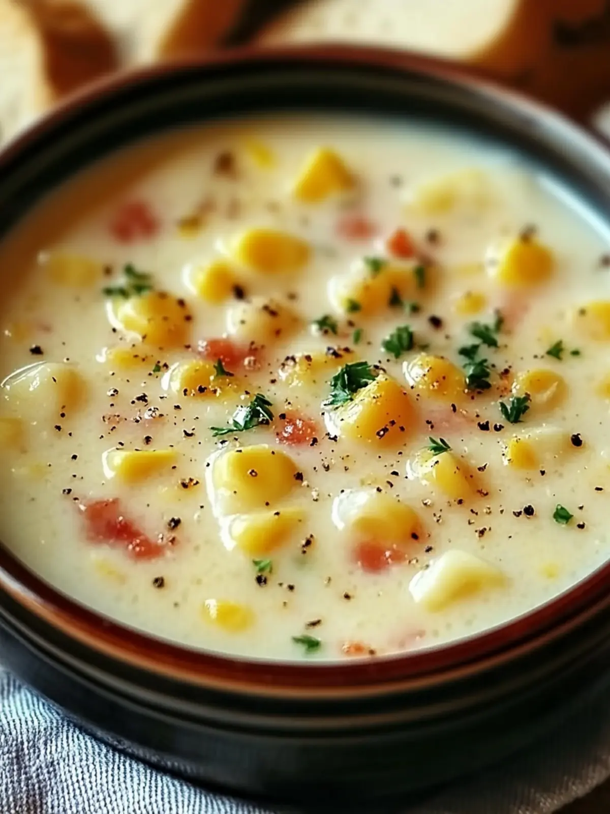 Slow Cooker Amish Corn Chowder
