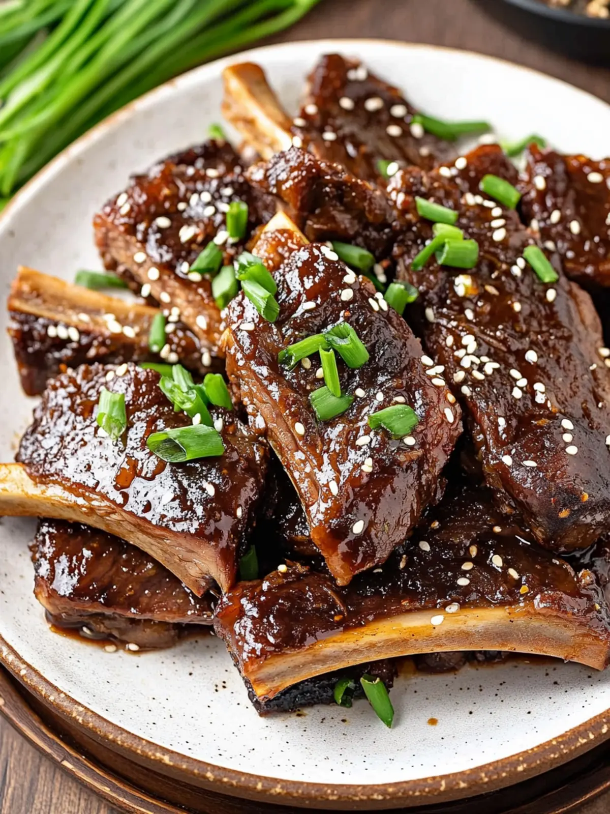 Slow Cooker Korean Beef Short Ribs