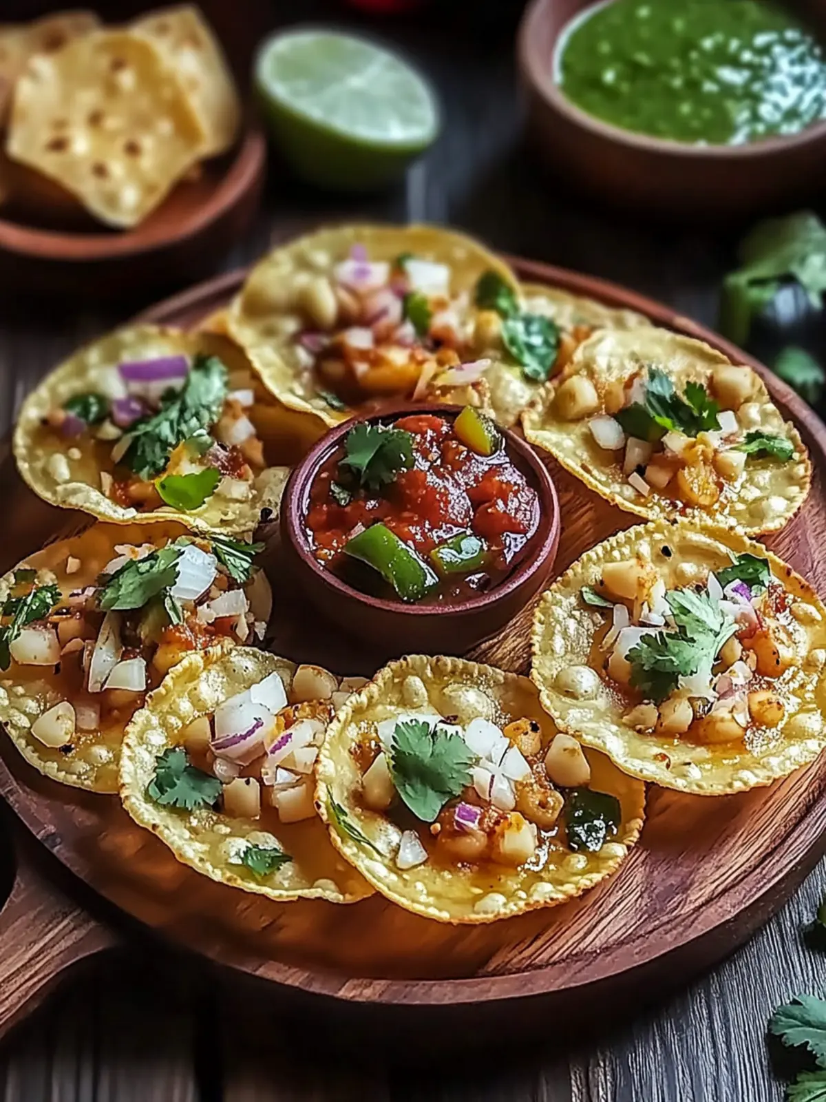 Masala Papad Platter