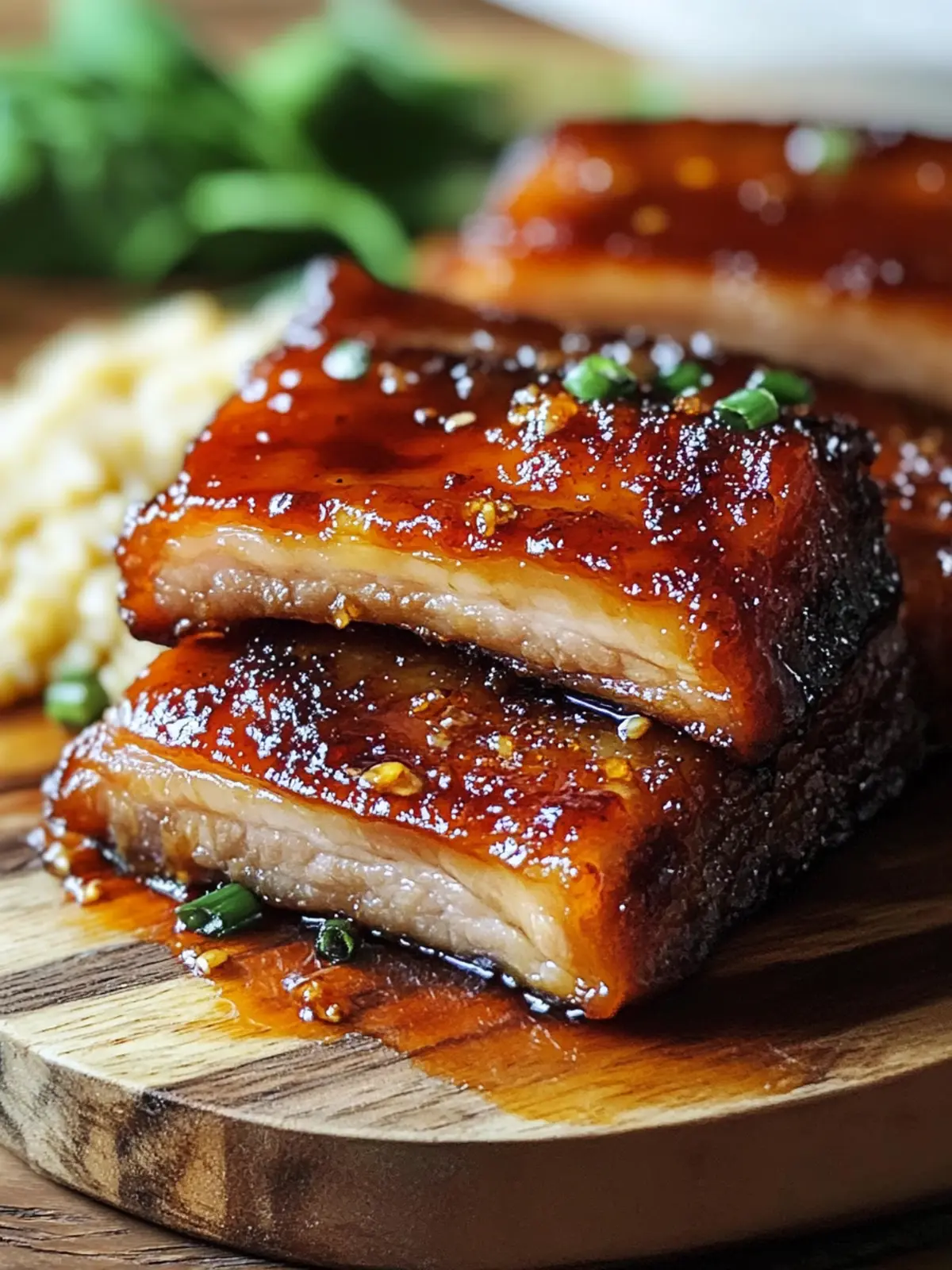 Honey Glazed Pork Belly