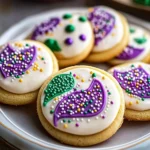 Mardi Gras Cookies