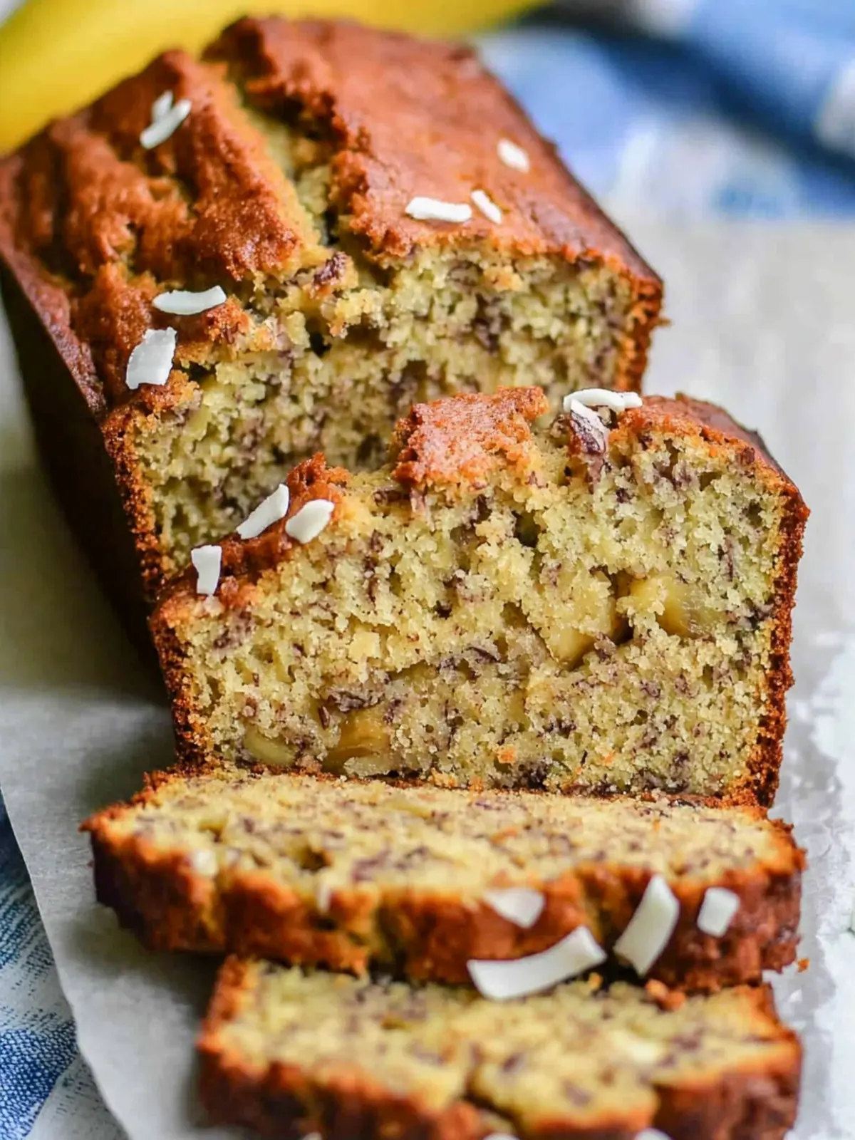 Coconut Banana Bread