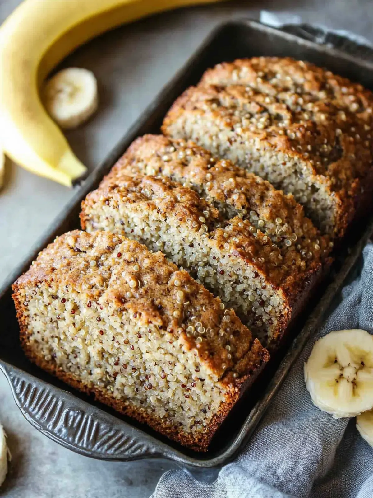 Quinoa Banana Bread