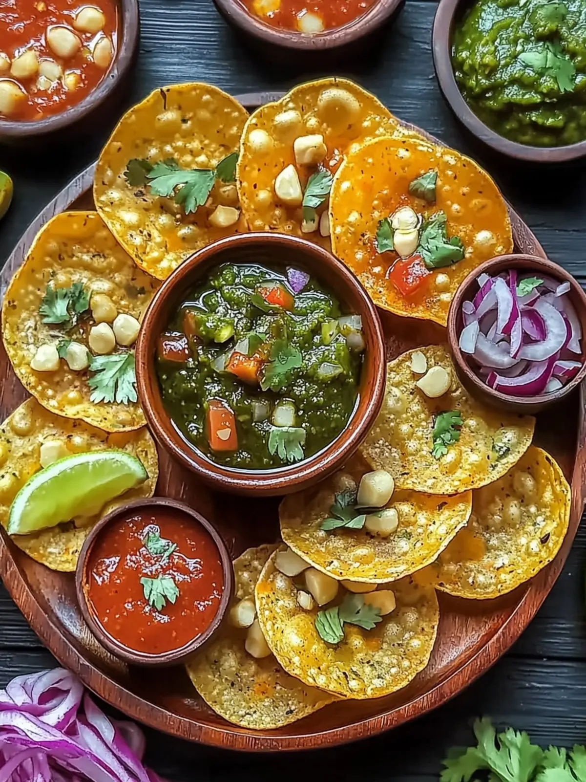 Masala Papad Platter