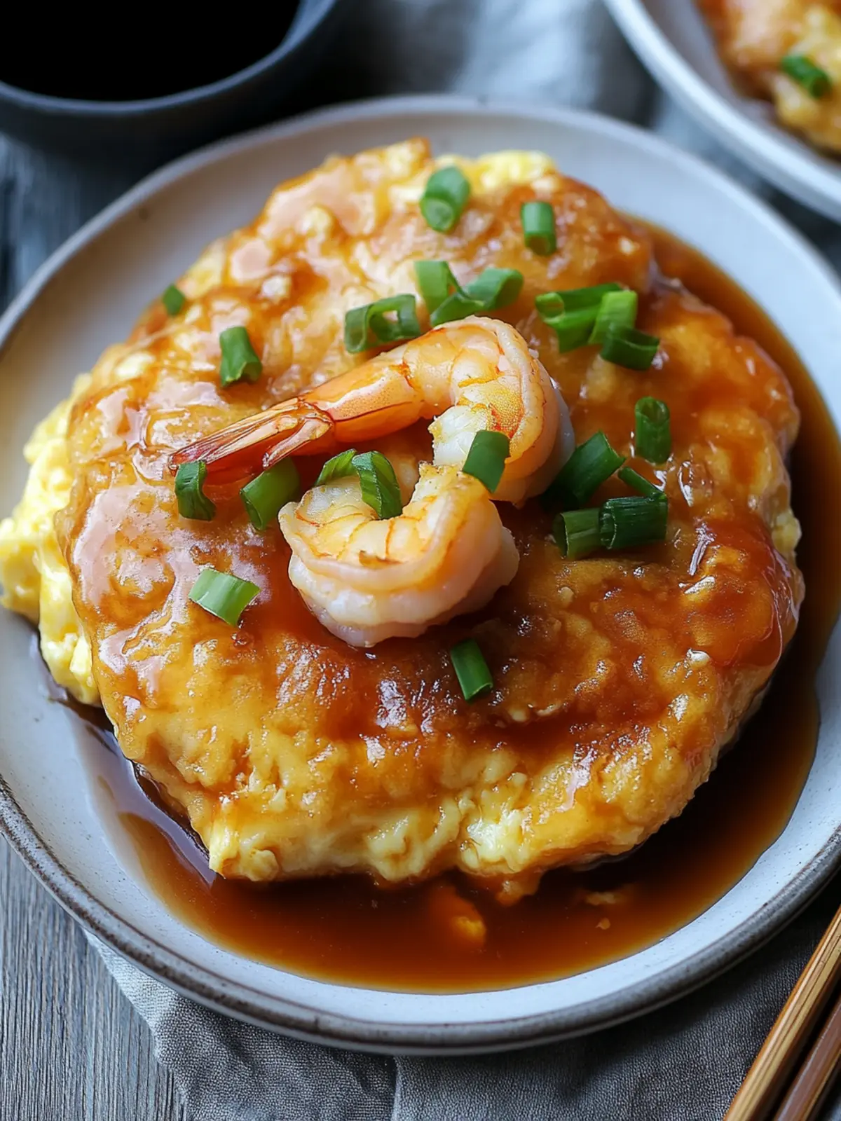 Shrimp Egg Foo Young