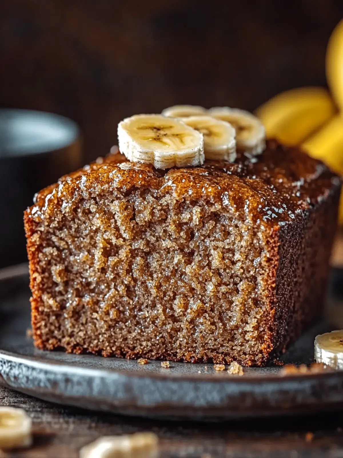 Moist Gingerbread Banana Bread