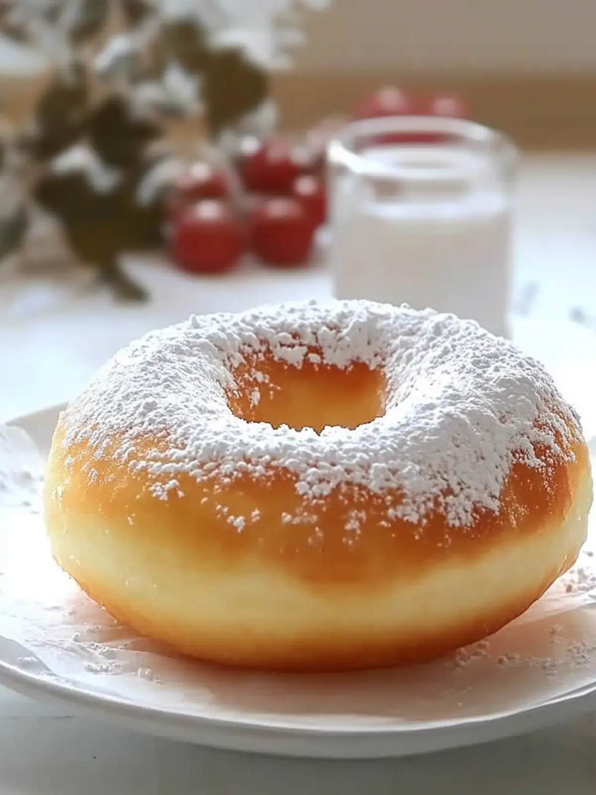 Korean Milk Cream Donut