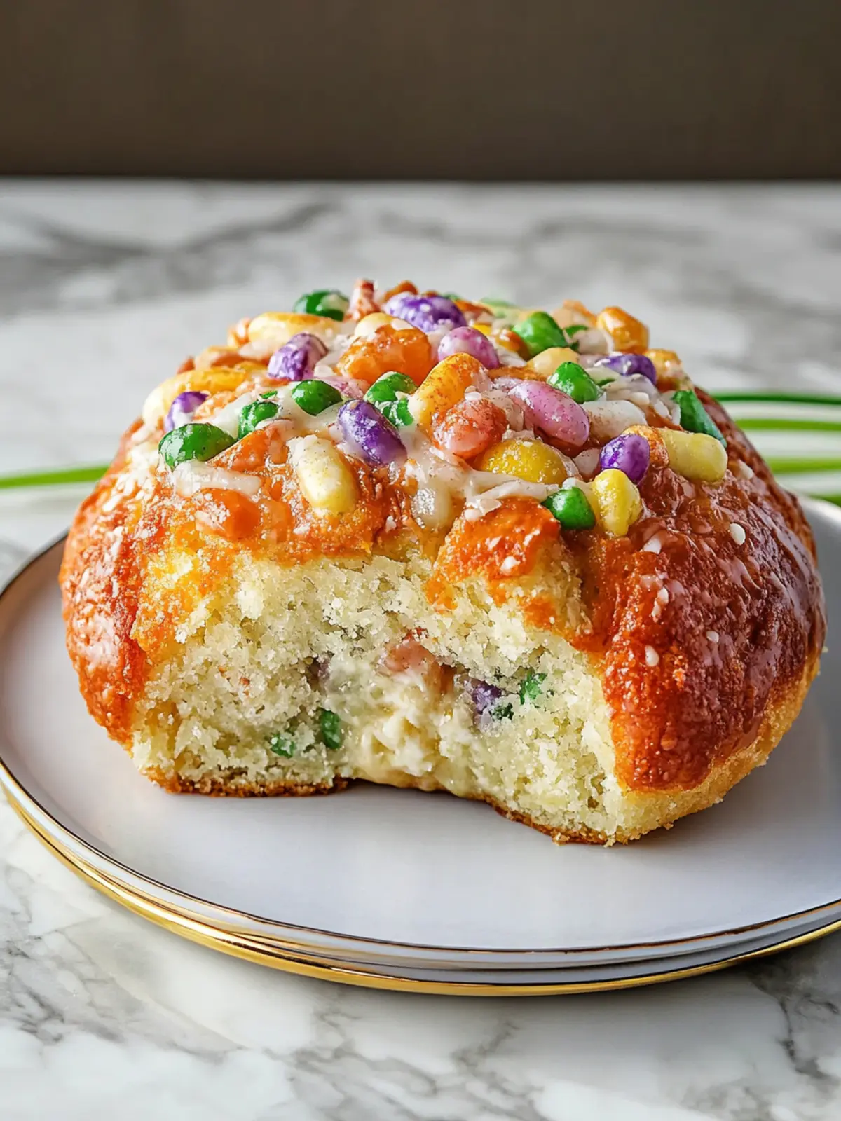 Boudin King Cake