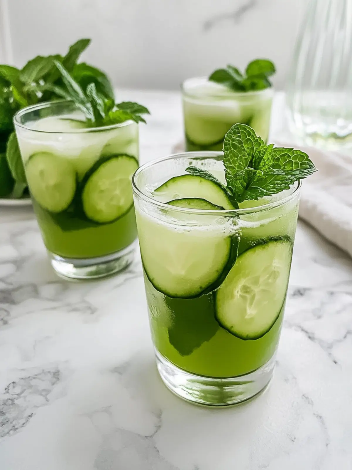 Cucumber Mint Mocktail