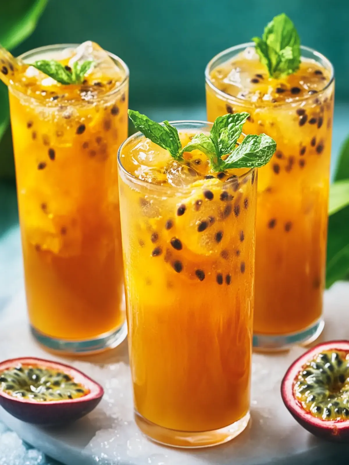 Passion Fruit Iced Tea