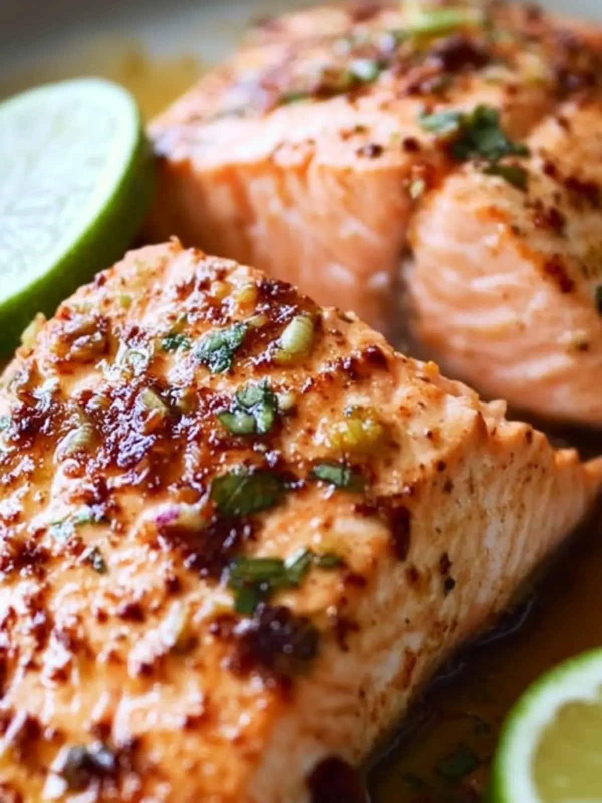 Oven Baked Chili Lime Salmon