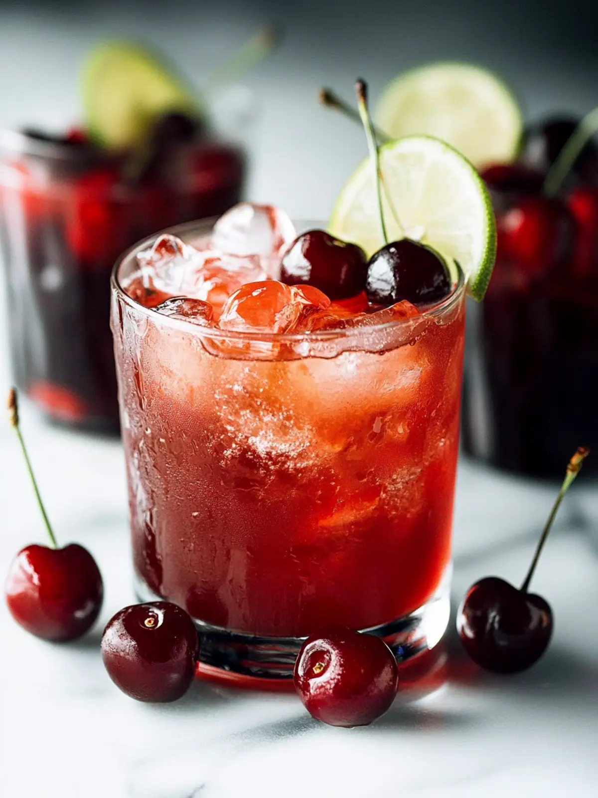 Cherry Coke Margarita