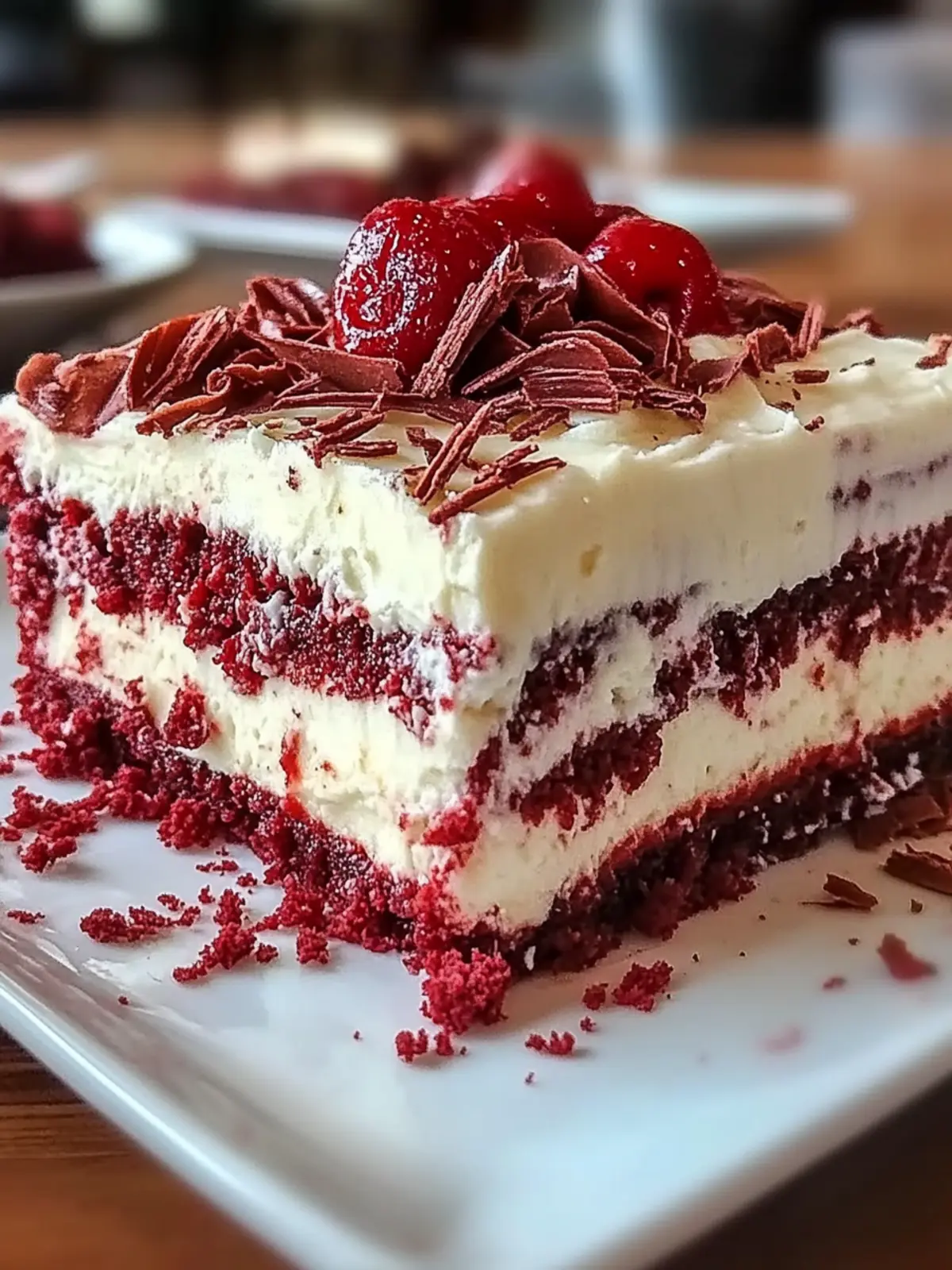 Red Velvet Dessert Lasagna
