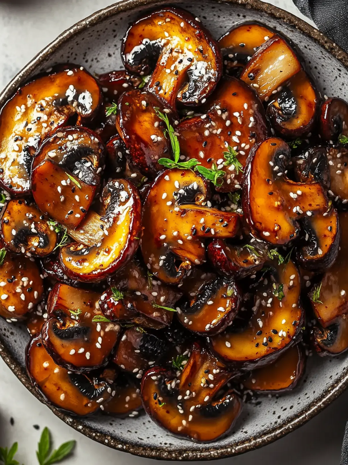 Spicy Gochujang Mushrooms