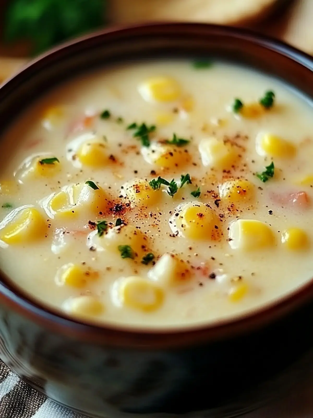 Slow Cooker Amish Corn Chowder