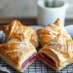 Rhubarb Puff Tart Pockets
