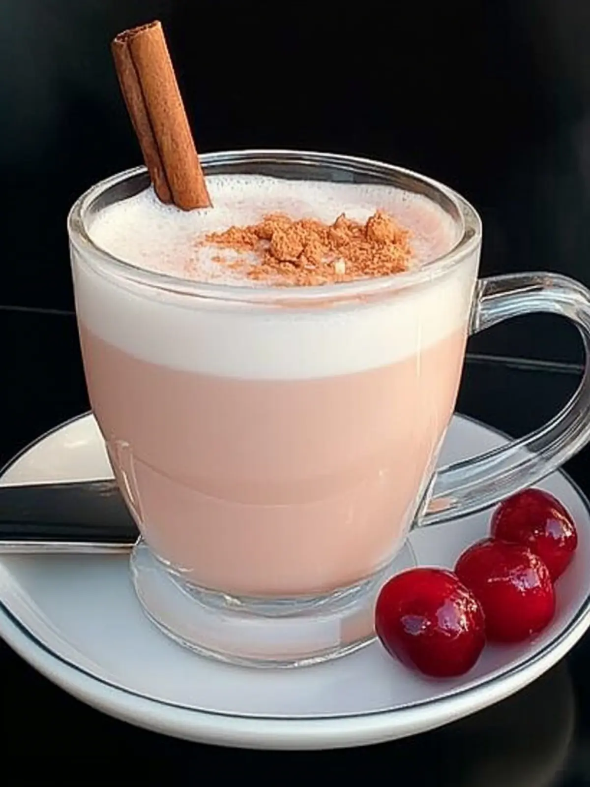 Cherry Earl Grey Milk Tea