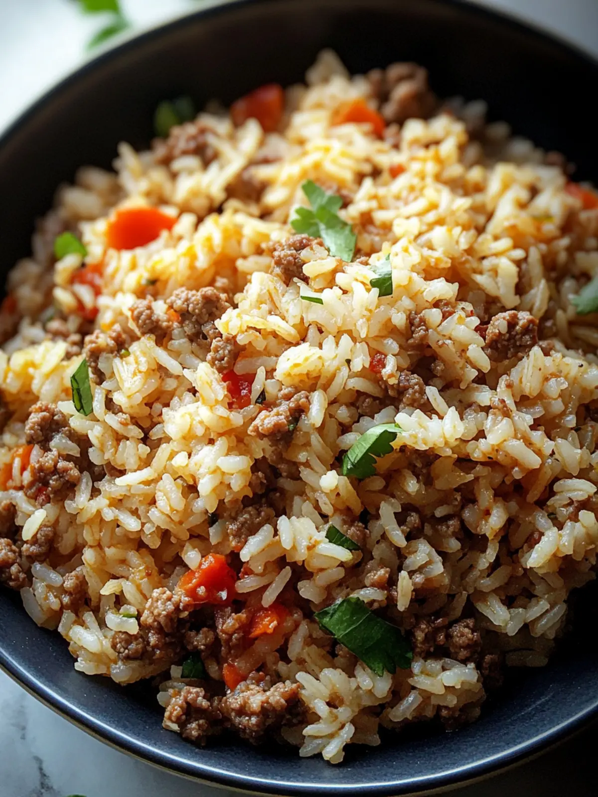 Rice and Ground Beef