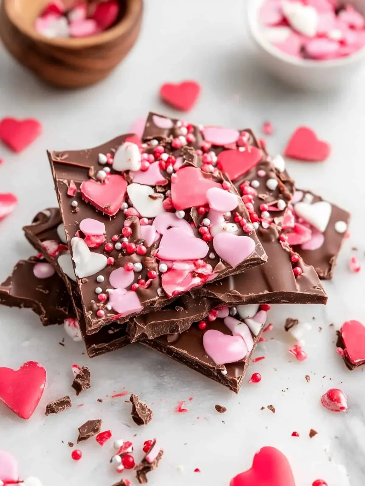 Valentine’s Chocolate Bark