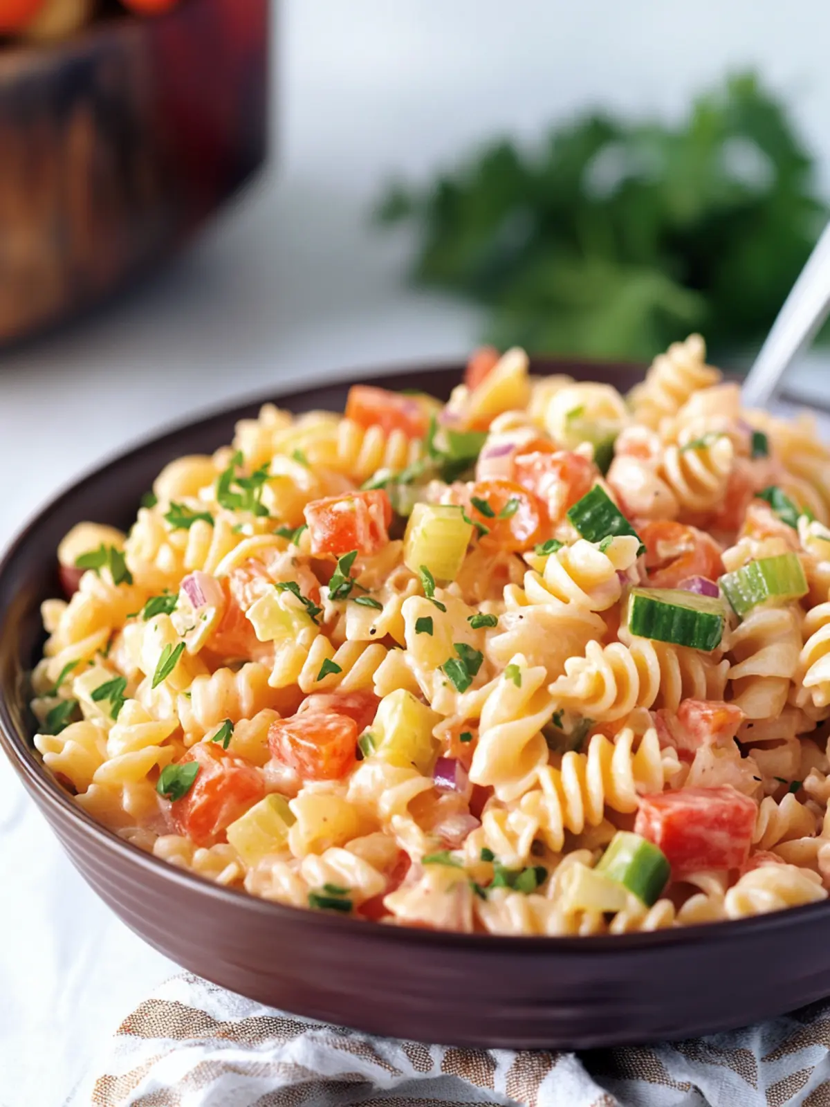 French Dressing Pasta Salad