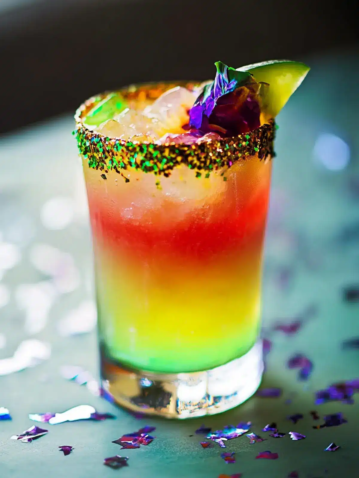 Mardi Gras Melonade Cocktail